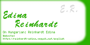 edina reinhardt business card